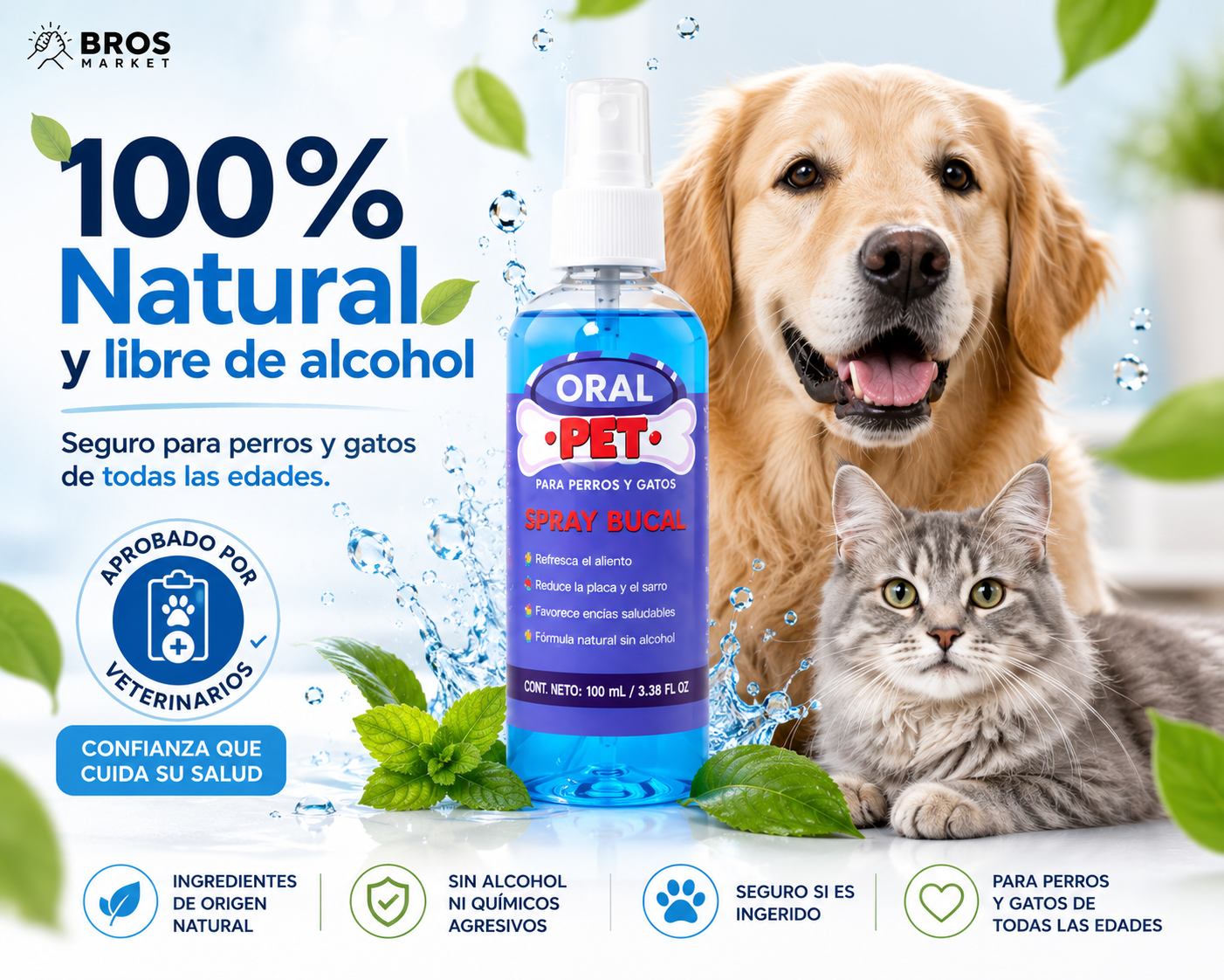 OralPet Spray Bucal para Mascotas
