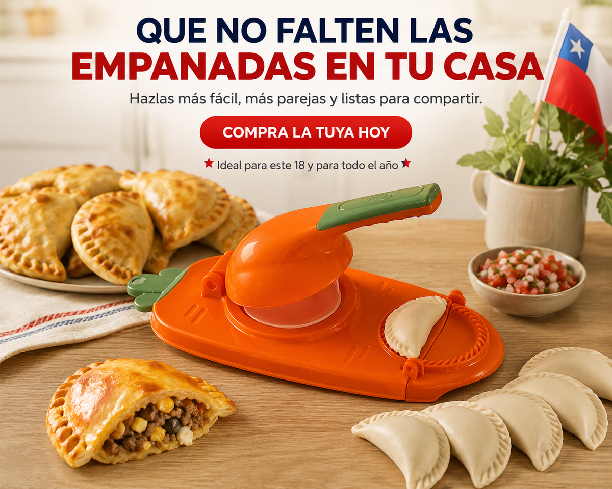EmpanaFácil™ - Aplana, rellena y sella sin complicarte