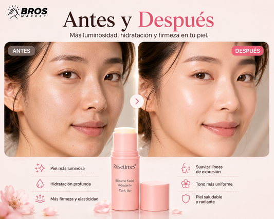 GlowLift Stick - Bálsamo Facial Hidratante Antiarrugas