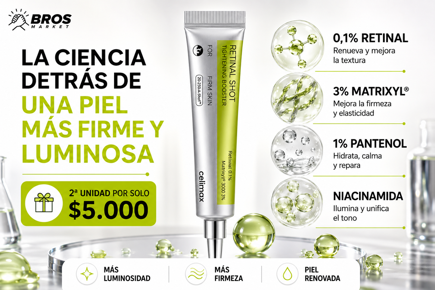 RetinalGlow - Piel Más Lisa y Firme