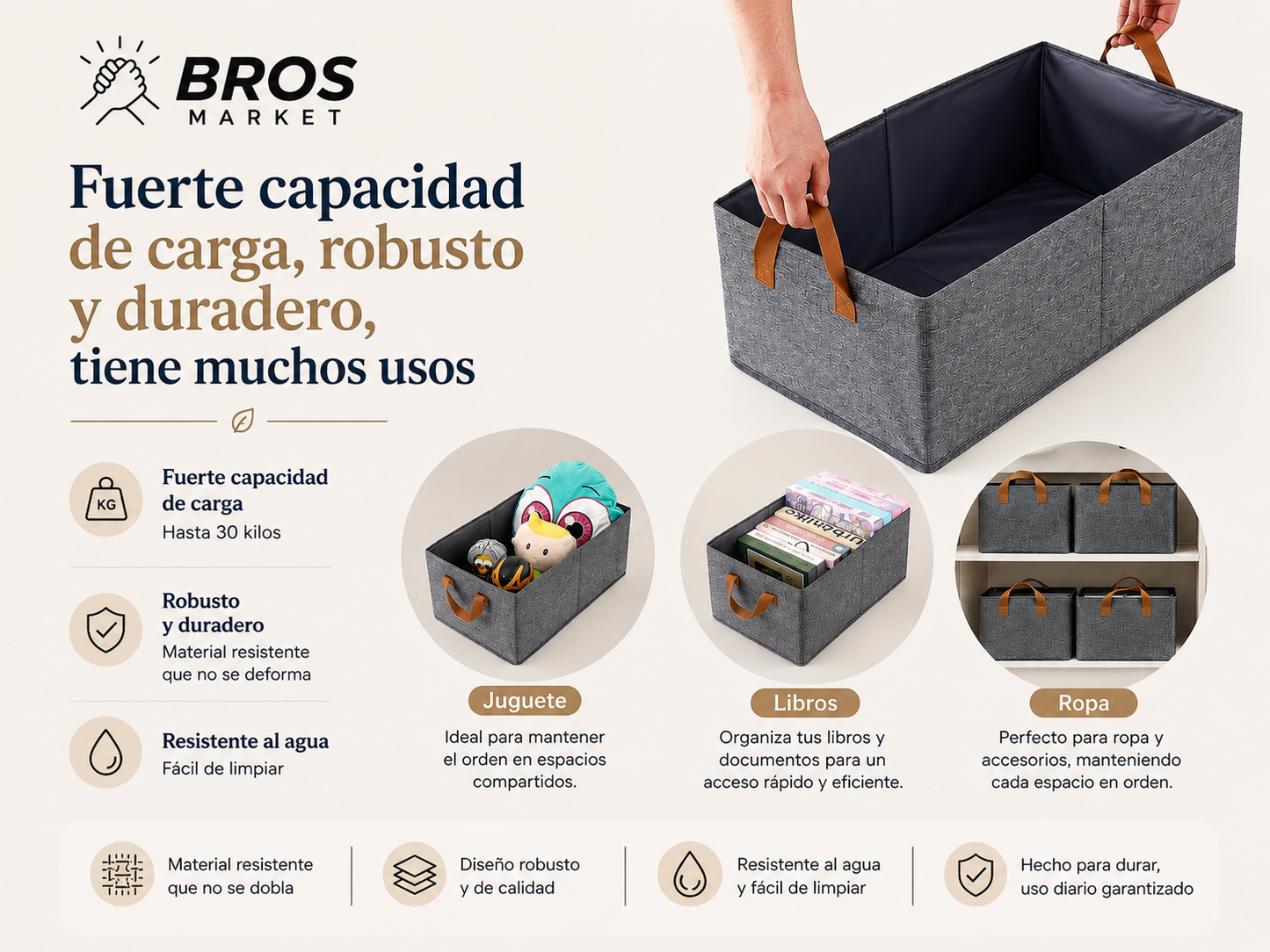 Caja Organizadora Plegable