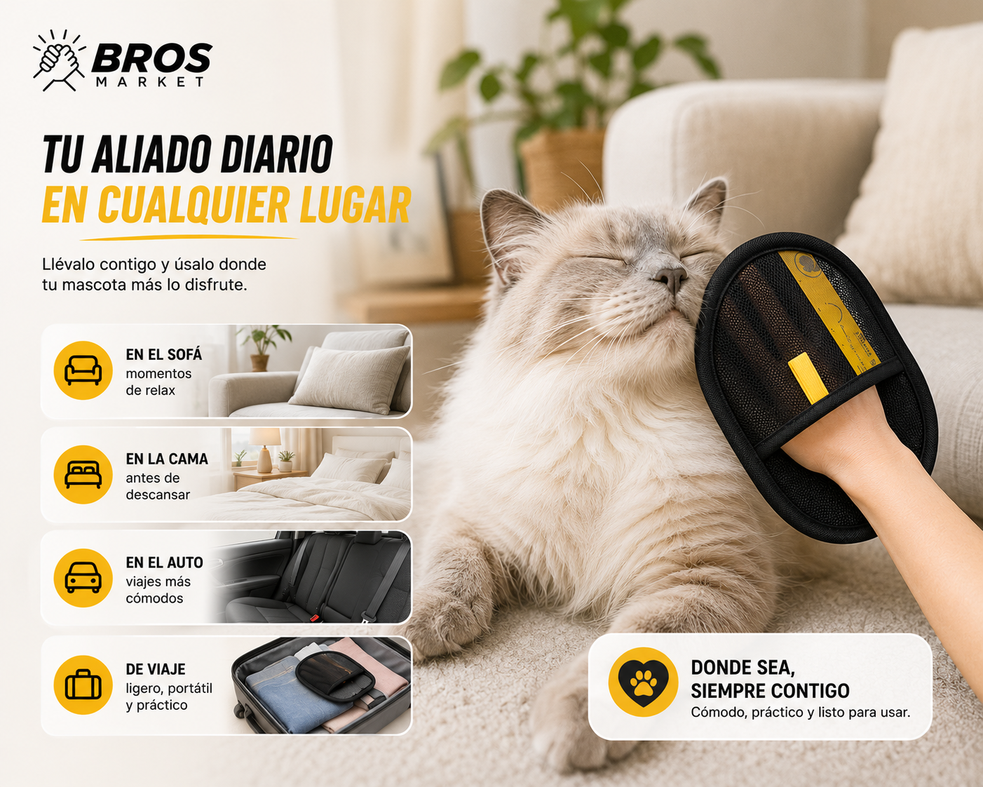 Guante Mágico Quitapelos