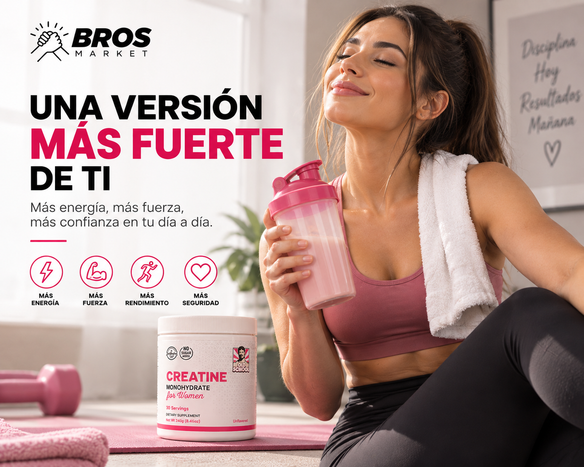 Old School Labs Creatina Monohidratada - Más energía para tu entrenamiento