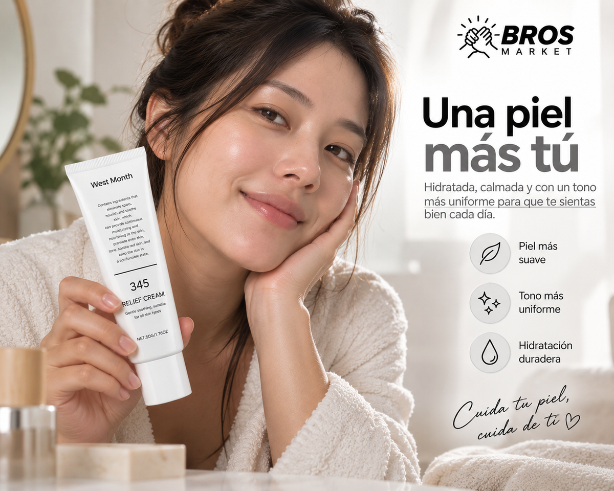 345 Relief Crem Reparadora Hidratante - Equilibra y suaviza tu piel