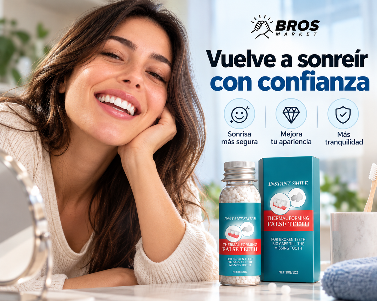 DentiFix Dientes Postizos Temporales - Vuelve a sonreír con confianza