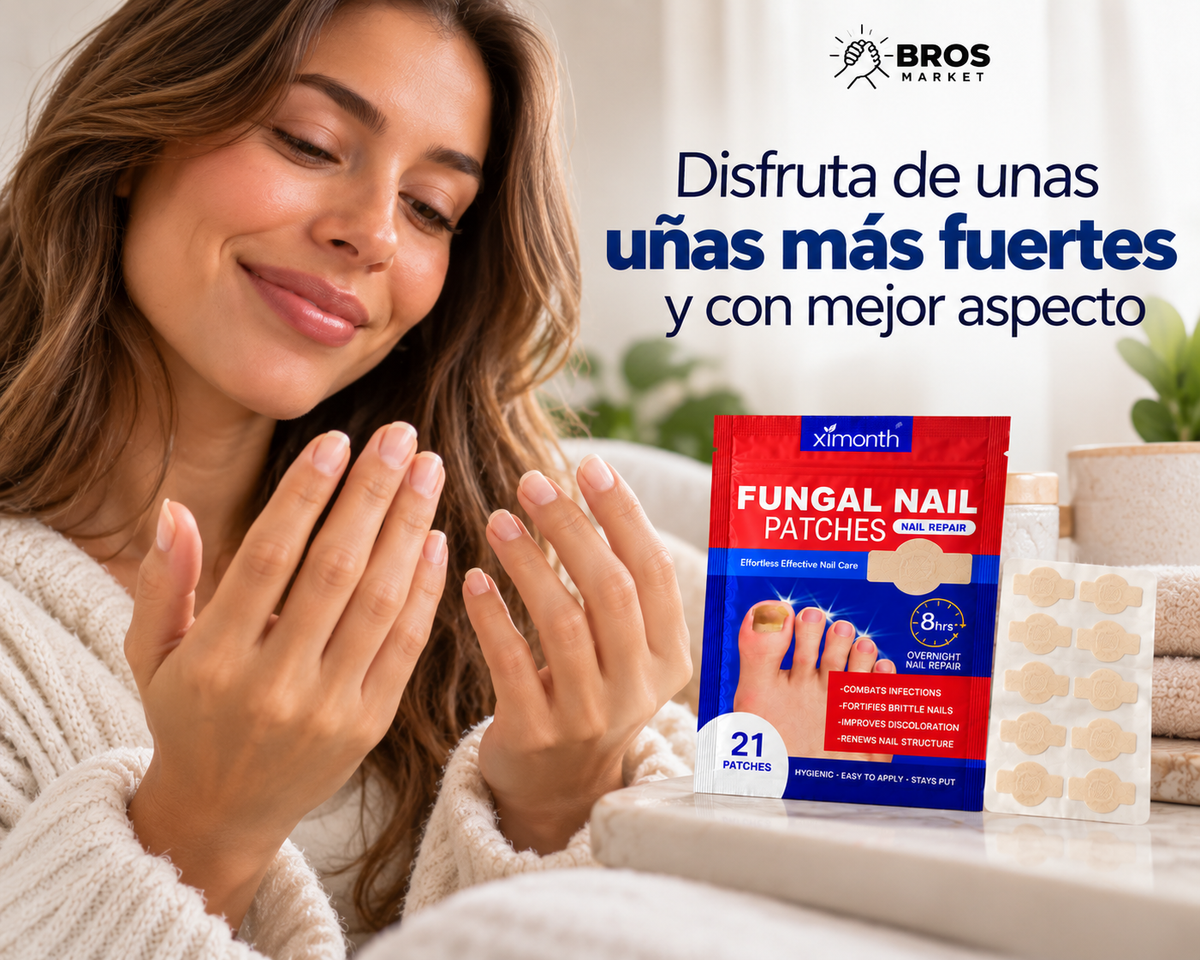 NailRenew Parches Anti Hongos para Uñas - Mejora la apariencia de tus uñas