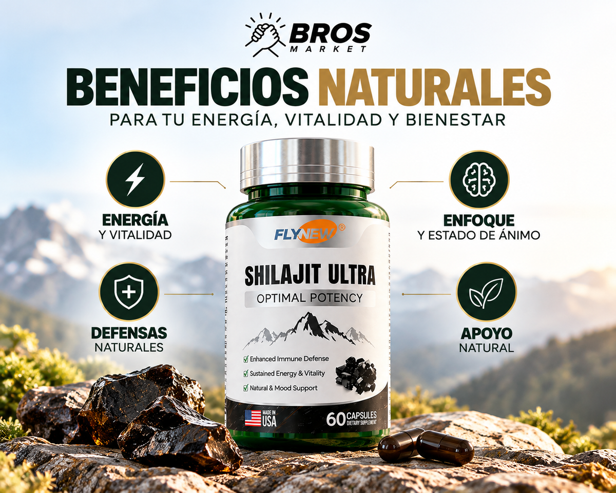 Shilajit Ultra Suplemento Ayurvédico - Apoyo natural para tu vitalidad