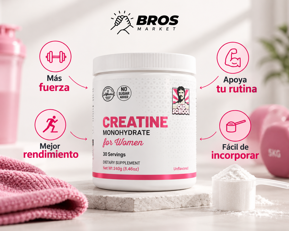 Old School Labs Creatina Monohidratada - Más energía para tu entrenamiento