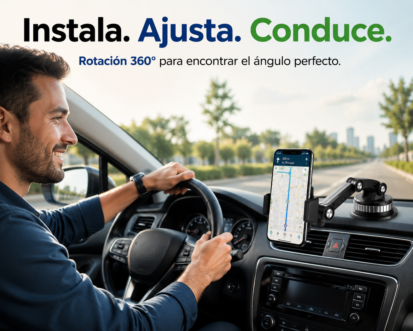 SpinMount: Soporte Celular 360°