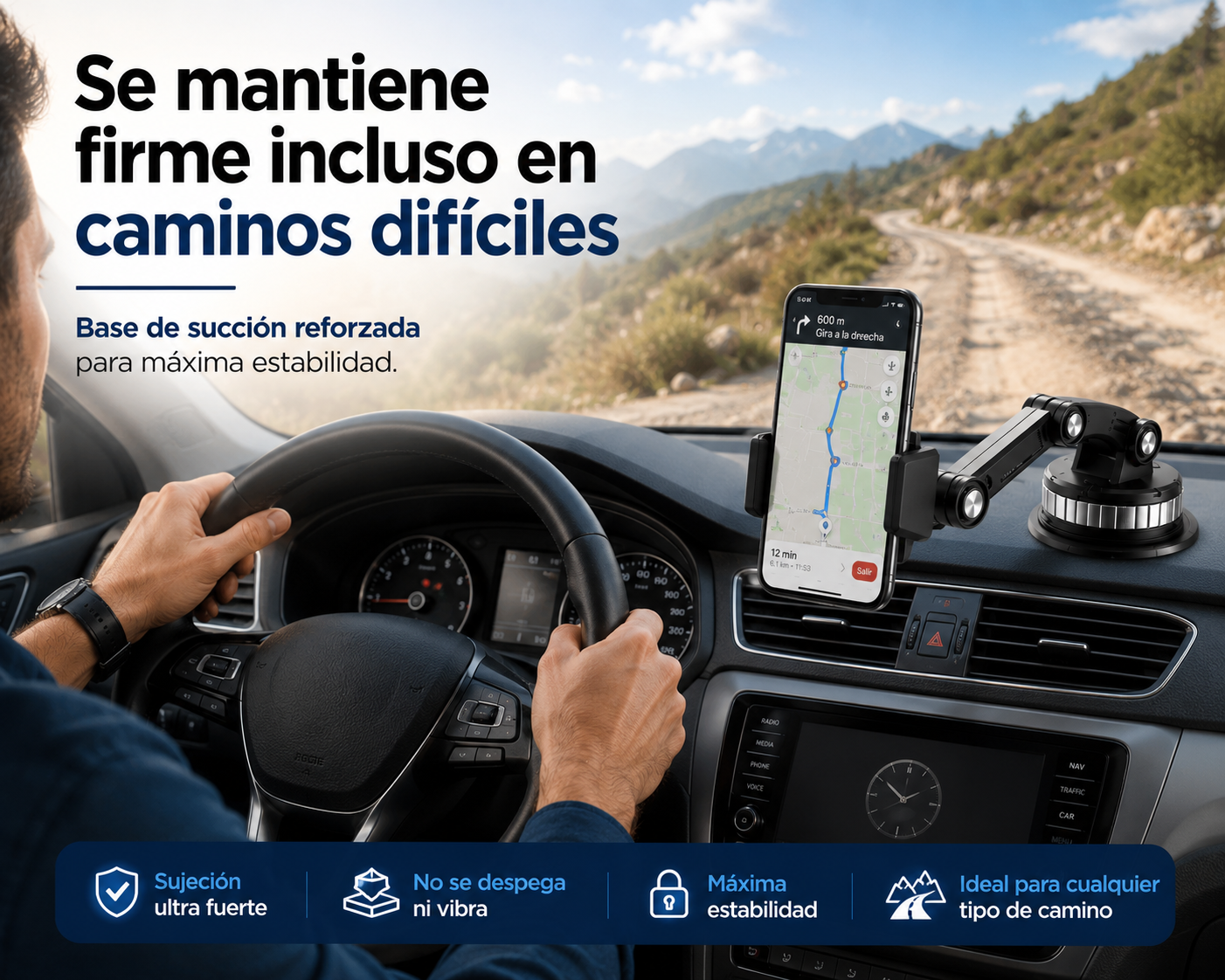 SpinMount: Soporte Celular 360°
