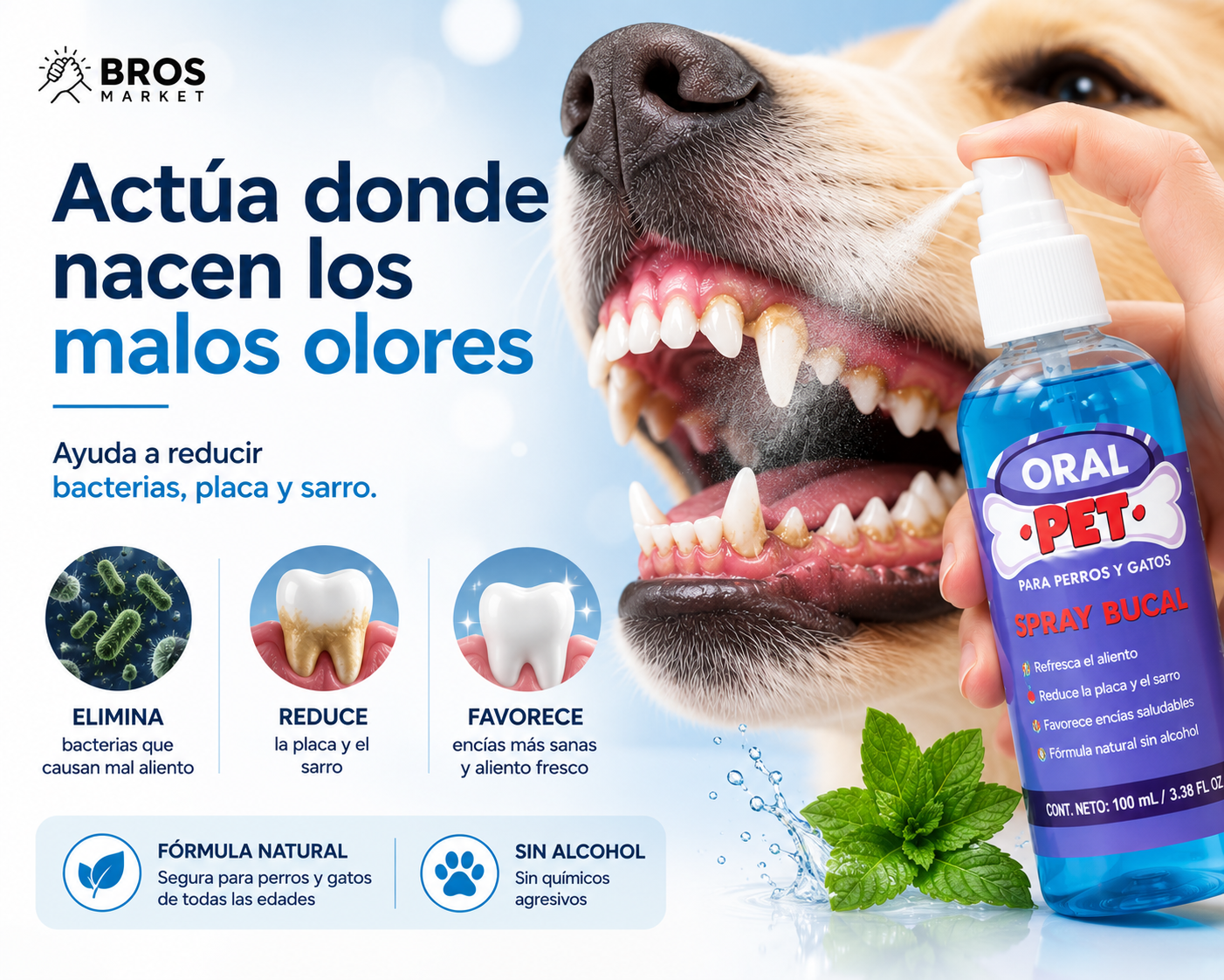 OralPet Spray Bucal para Mascotas