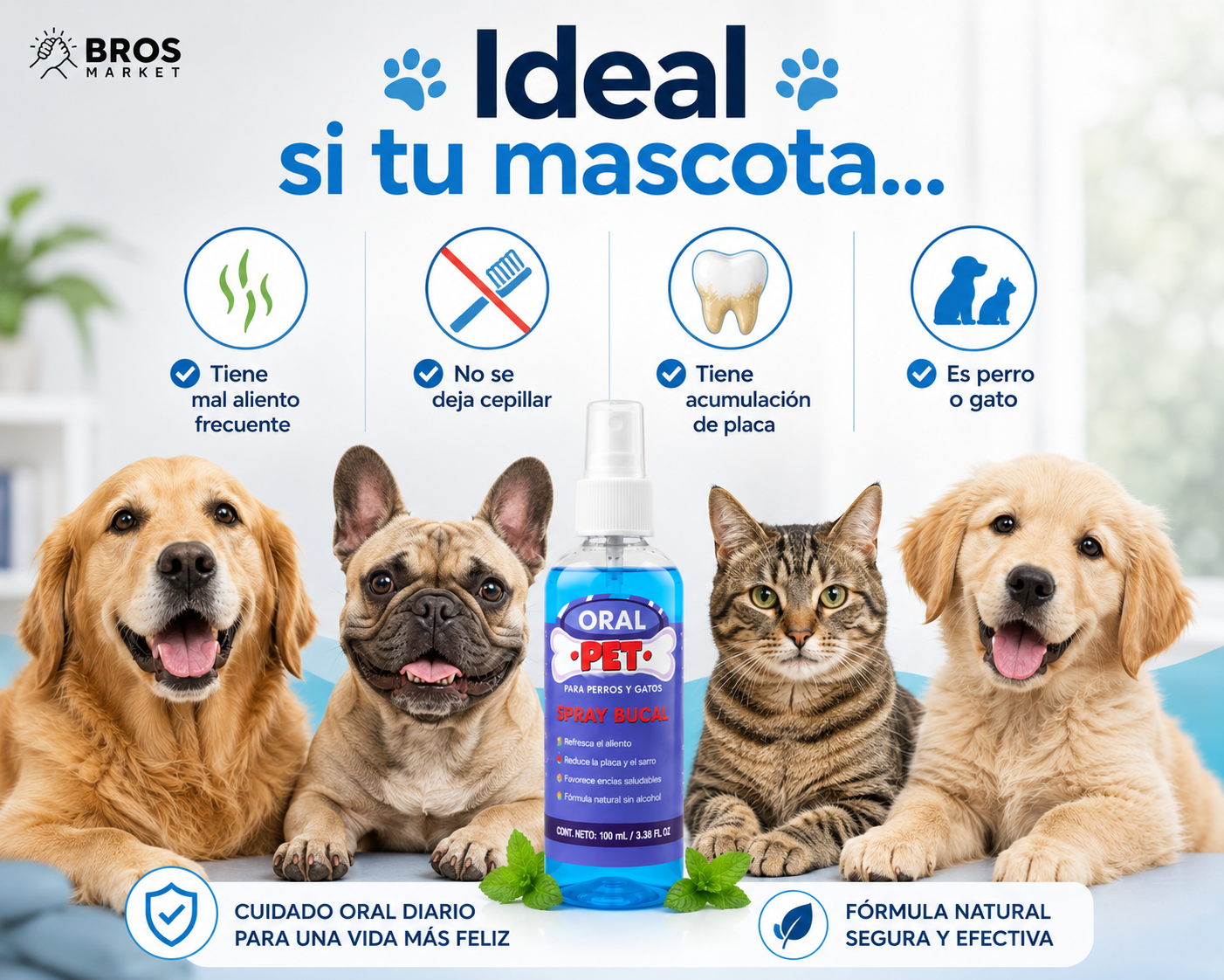 OralPet Spray Bucal para Mascotas