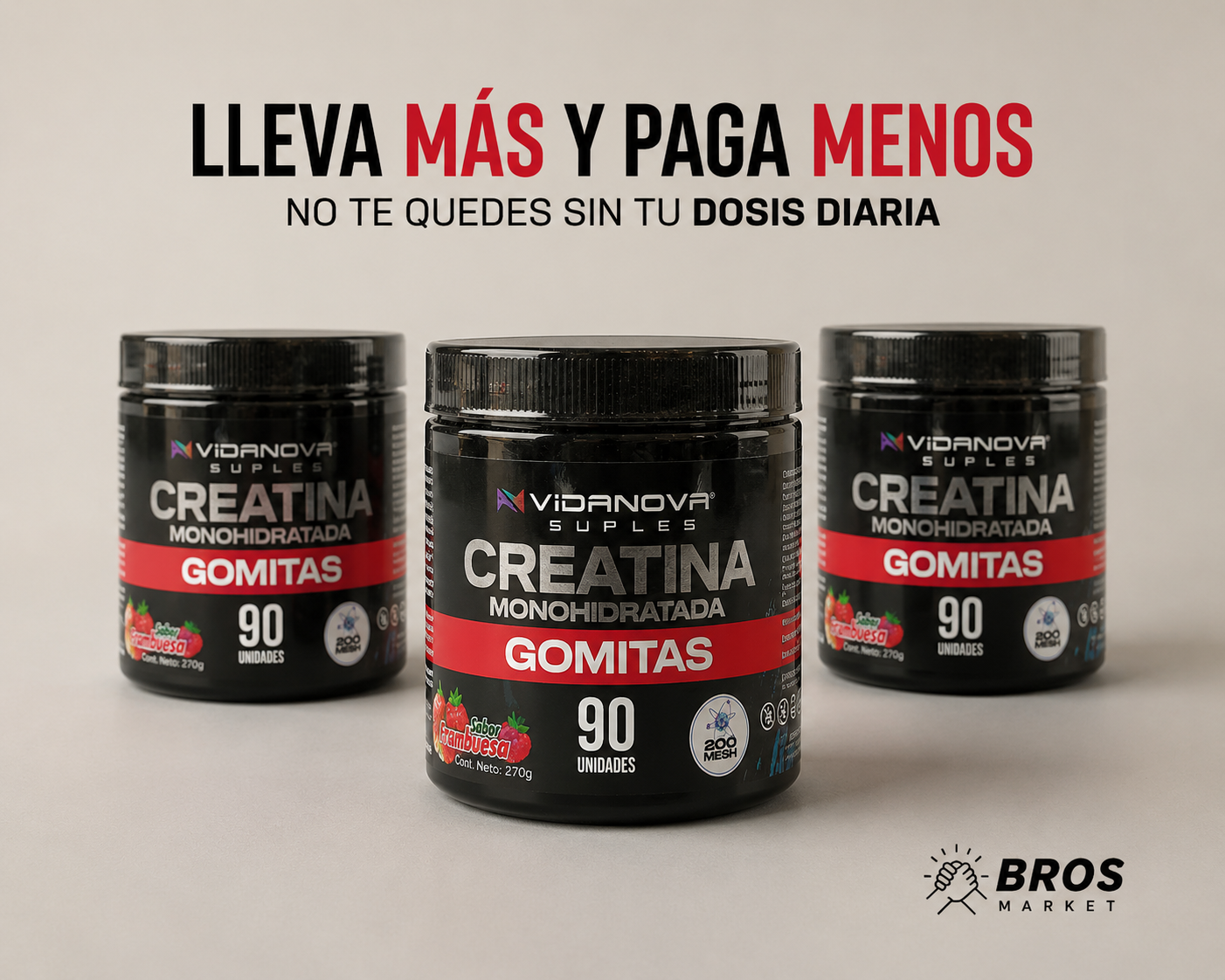Creatina en Gomitas