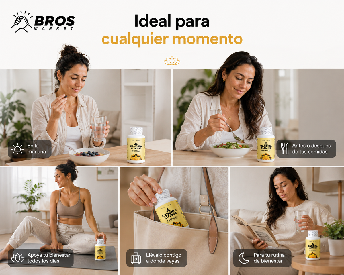 CANDIDA CLEANSE - Bienestar digestivo todos los días