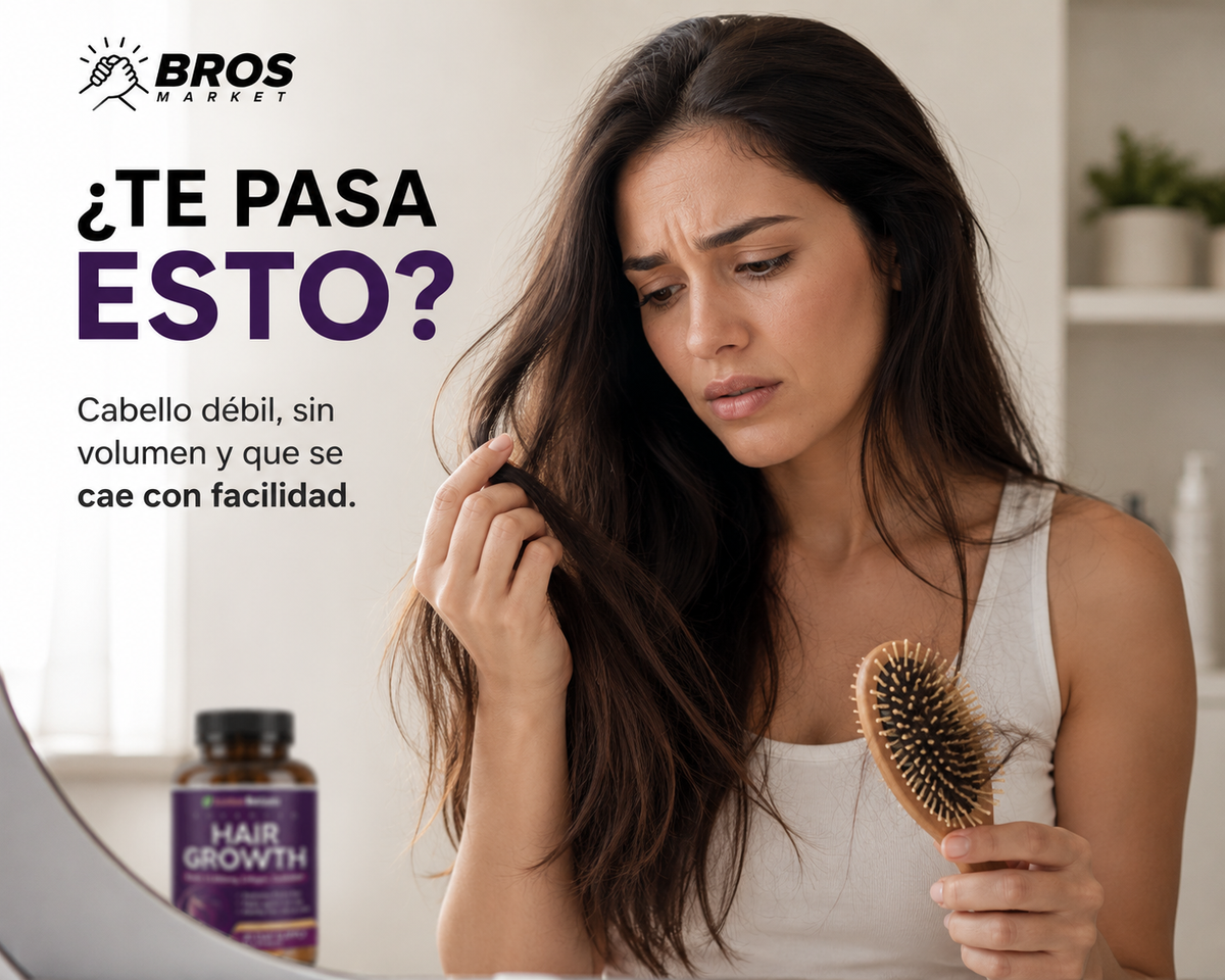 HAIR GROWTH - CABELLO MÁS FUERTE Y RESISTENTE