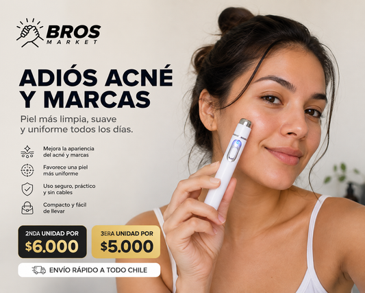 DermaPen - Cuidado portátil para piel con acné