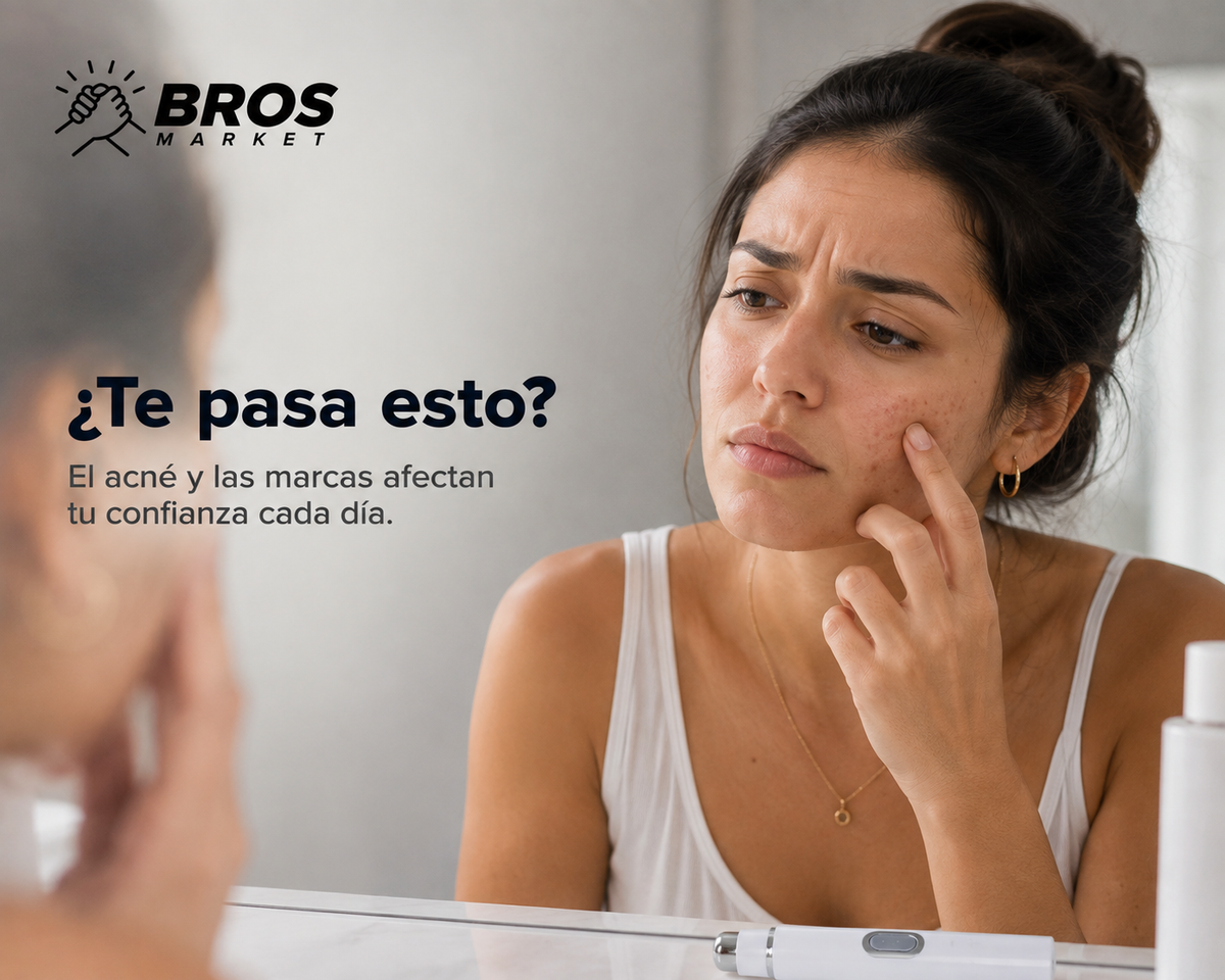 DermaPen - Cuidado portátil para piel con acné