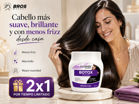 SedaLiss Botox Capilar - Efecto Liso y Brillo de Salón desde Casa