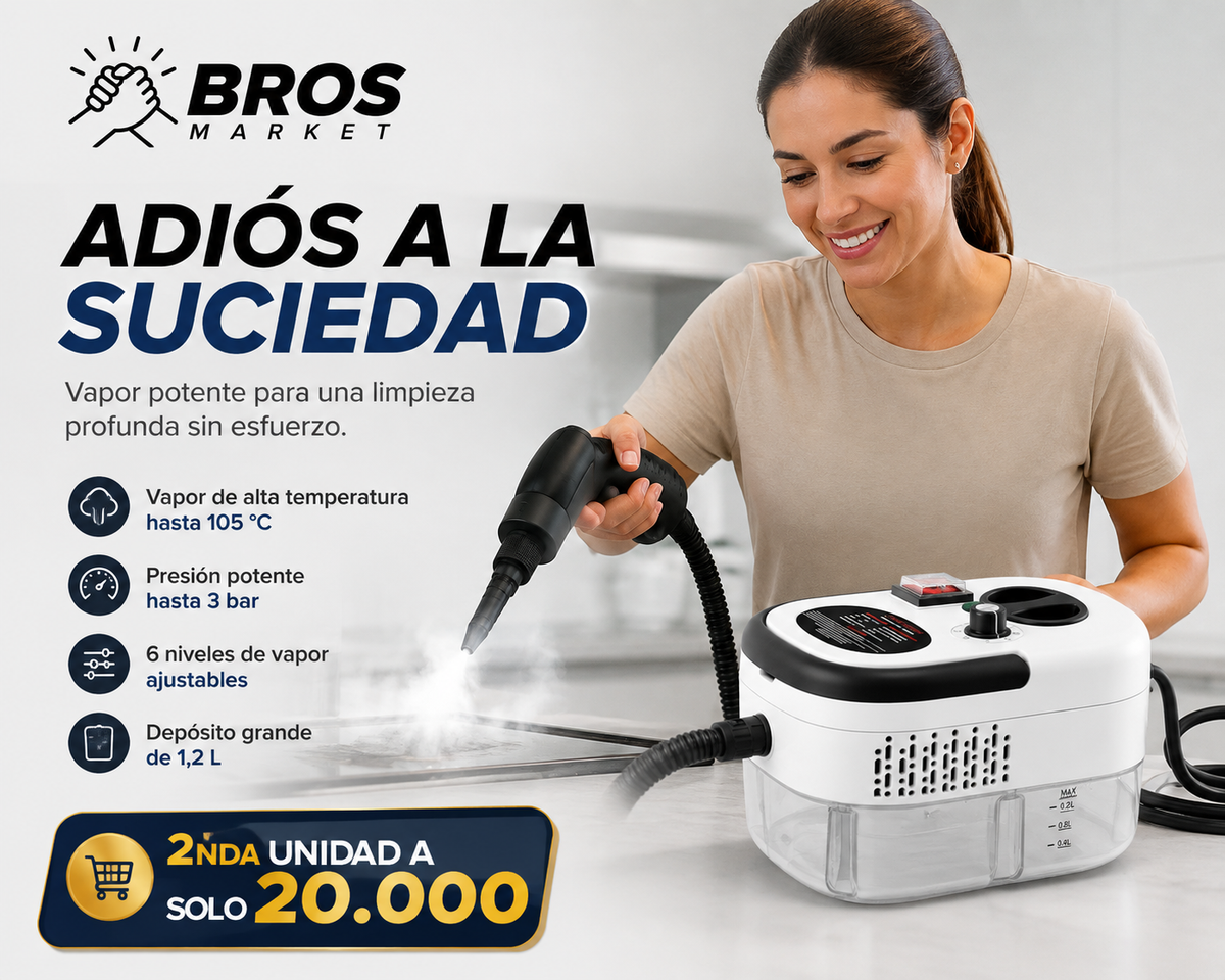 VapoForce - Limpieza Profunda en Segundos