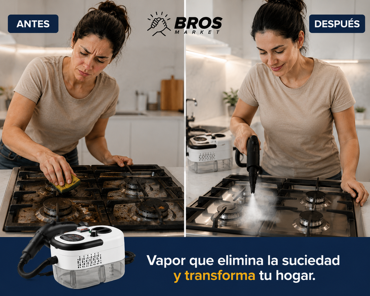 VapoForce - Limpieza Profunda en Segundos