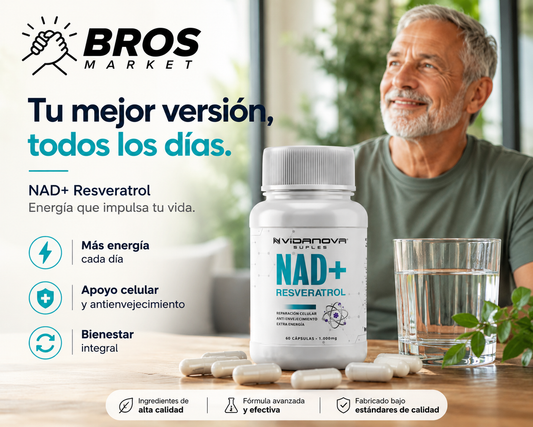 NAD+ y RESVERATROL