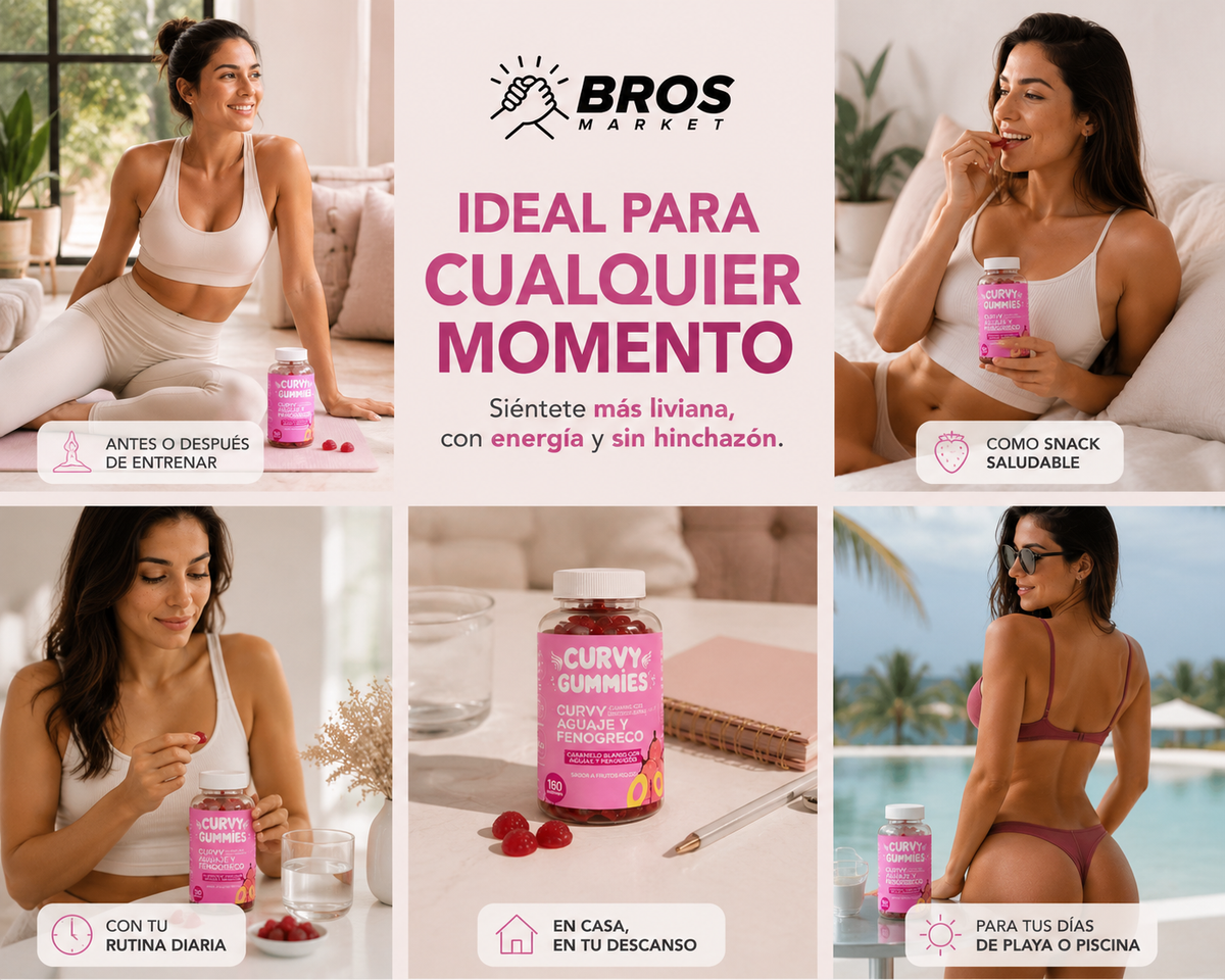 CURVY GUMMIES – MÁS CURVAS, MÁS TÚ