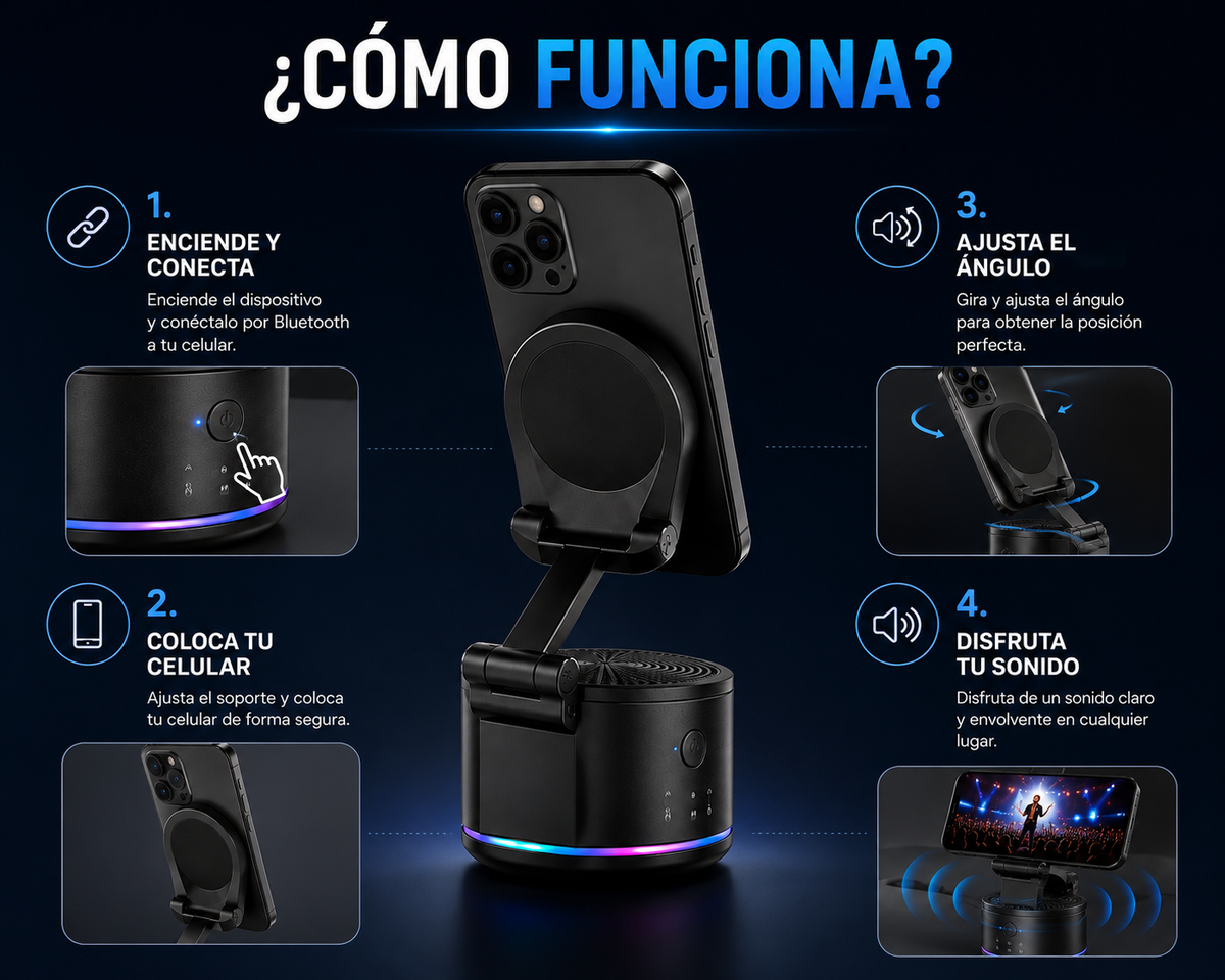 MagniSound - Soporte y música en un solo lugar