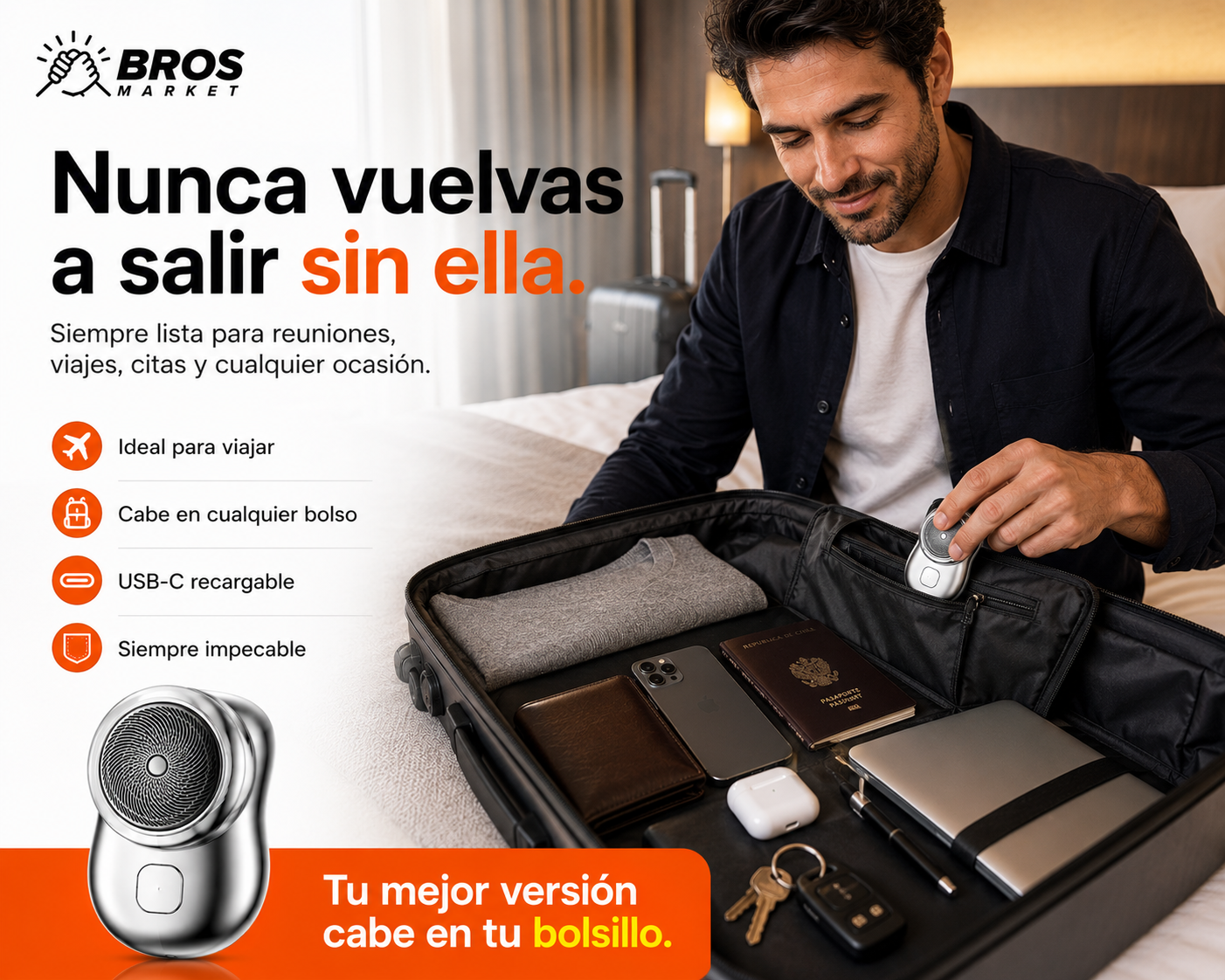 NanoShave™ - Siempre listo para verte bien