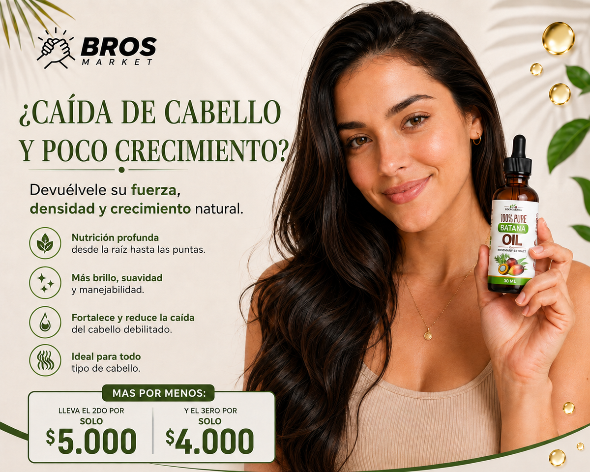 Aceite de Batana Copacabana - Nutre y fortalece tu cabello