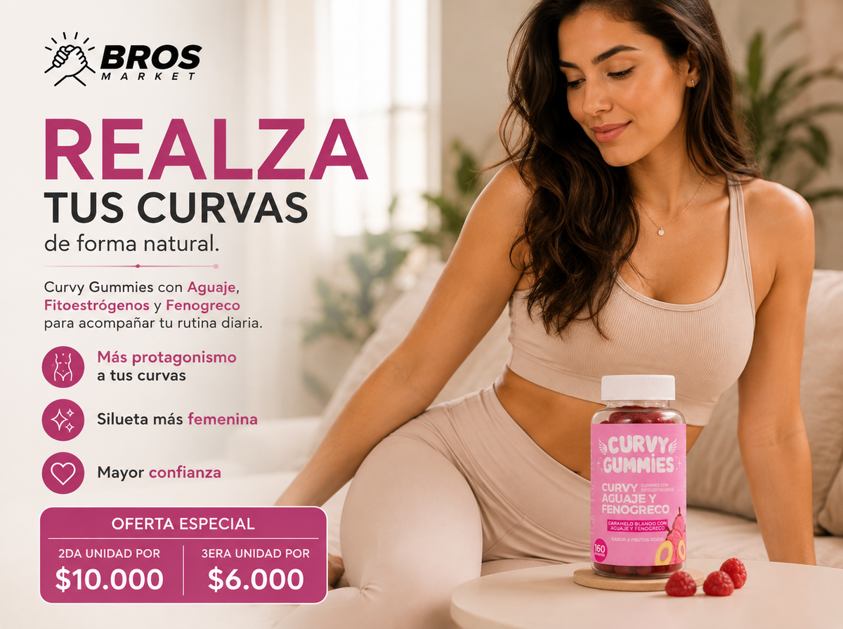 CURVY GUMMIES – MÁS CURVAS, MÁS TÚ