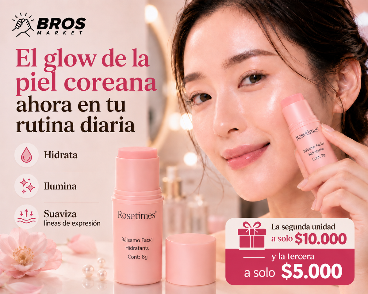 GlowLift Stick - Bálsamo Facial Hidratante Antiarrugas