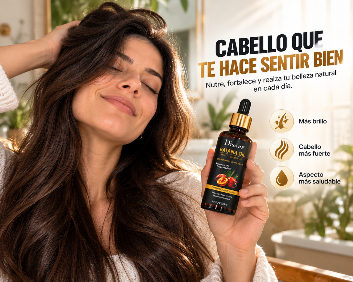 Disaar Batana Oil Aceite Capilar 60ml - Cabello más fuerte y brillante