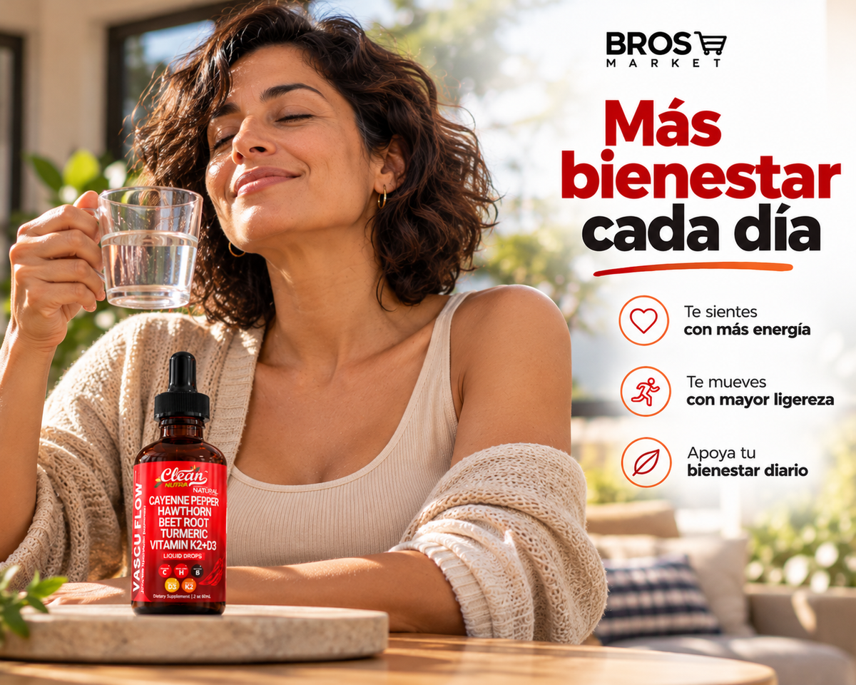 Vascu Flow Clean Nutra 60 ML - Apoyo diario a la circulación