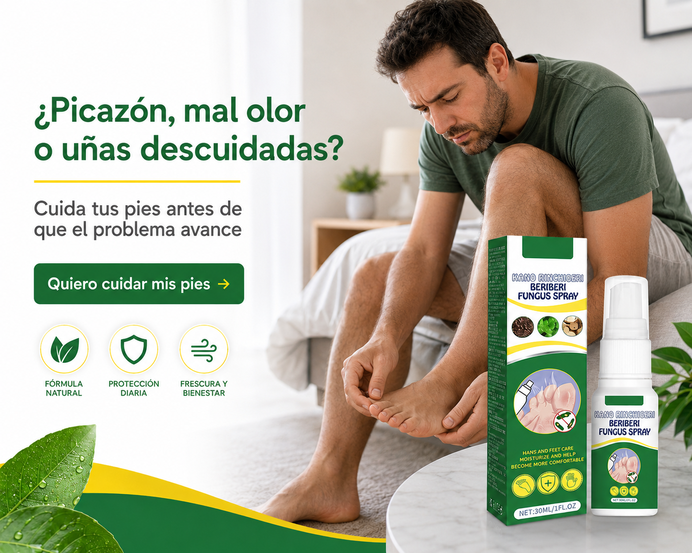 FootGuard - Frescura y cuidado diario