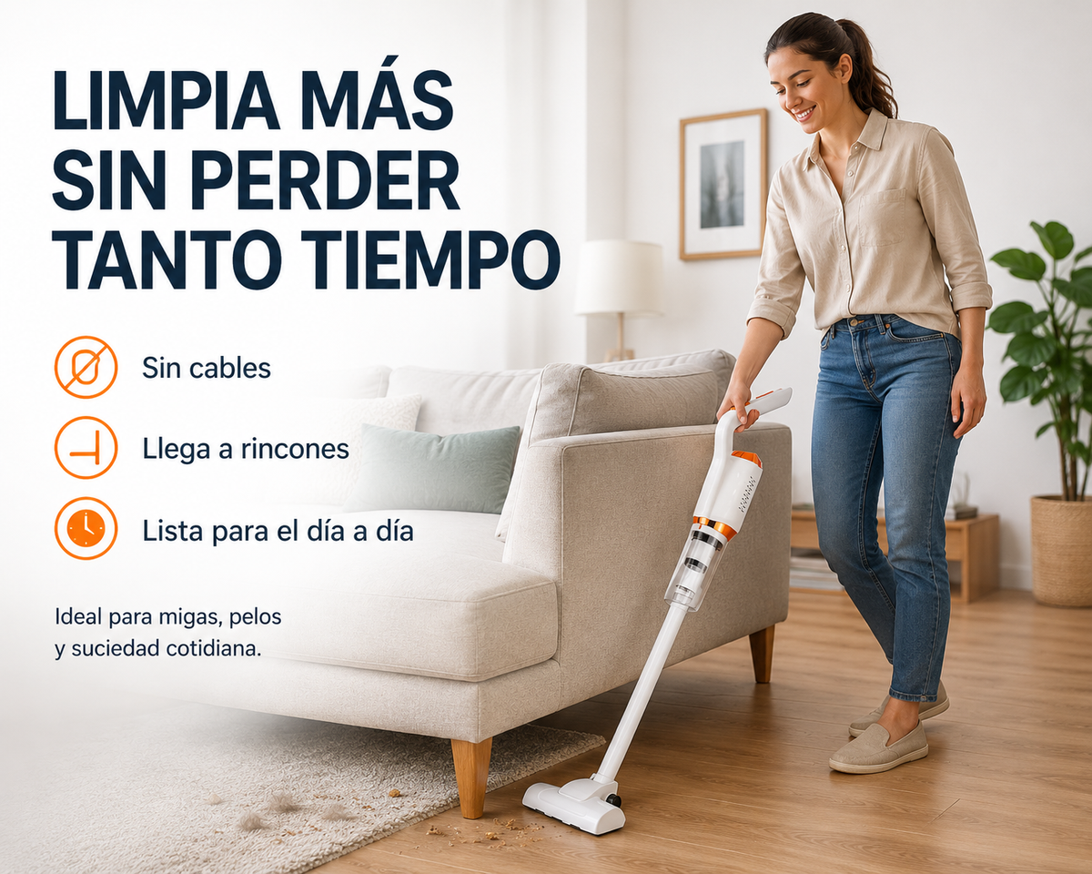 AspiGo™ - Limpieza potente sin cables