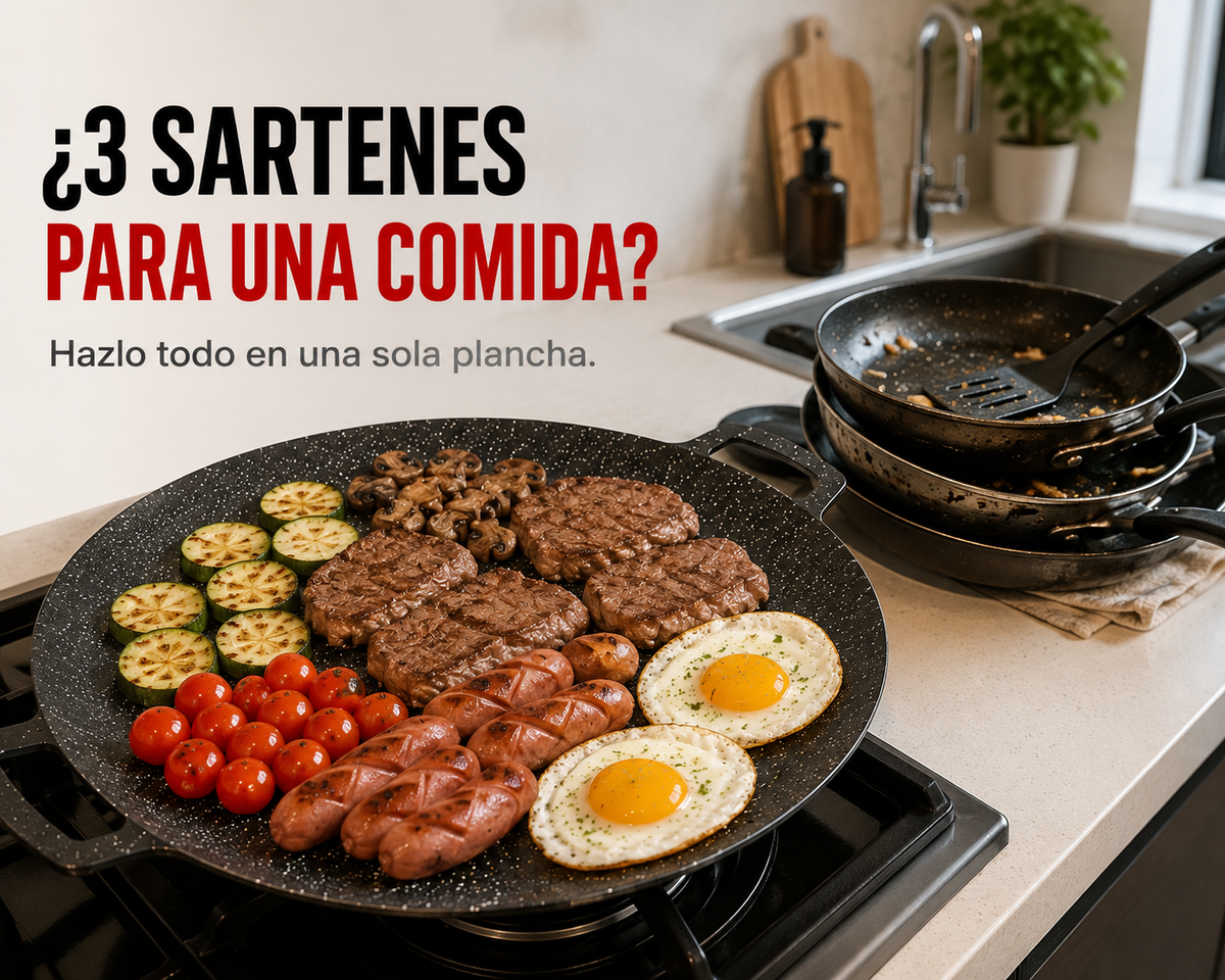 K-Grill - Cocina Más, Ensucia Menos