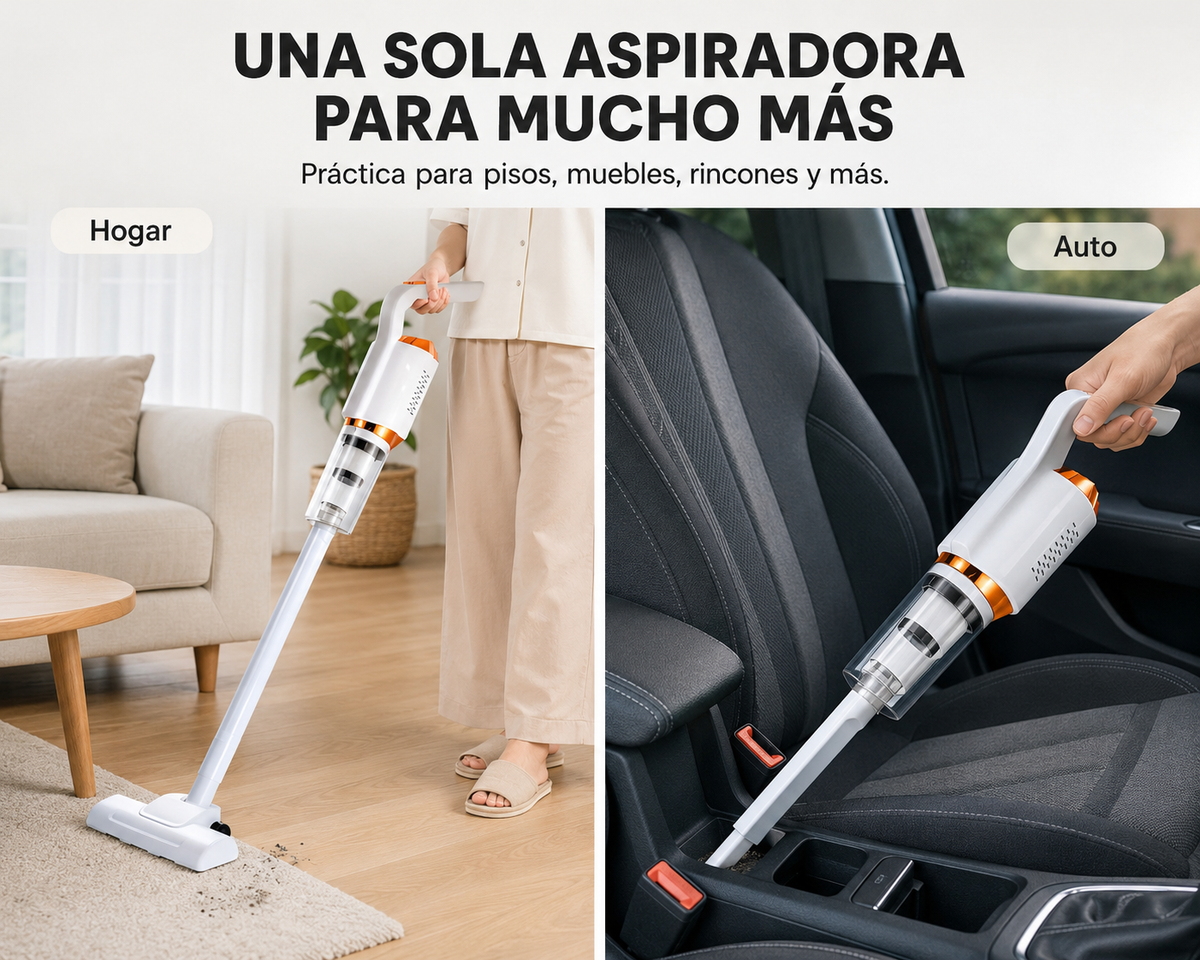 AspiGo™ - Limpieza potente sin cables
