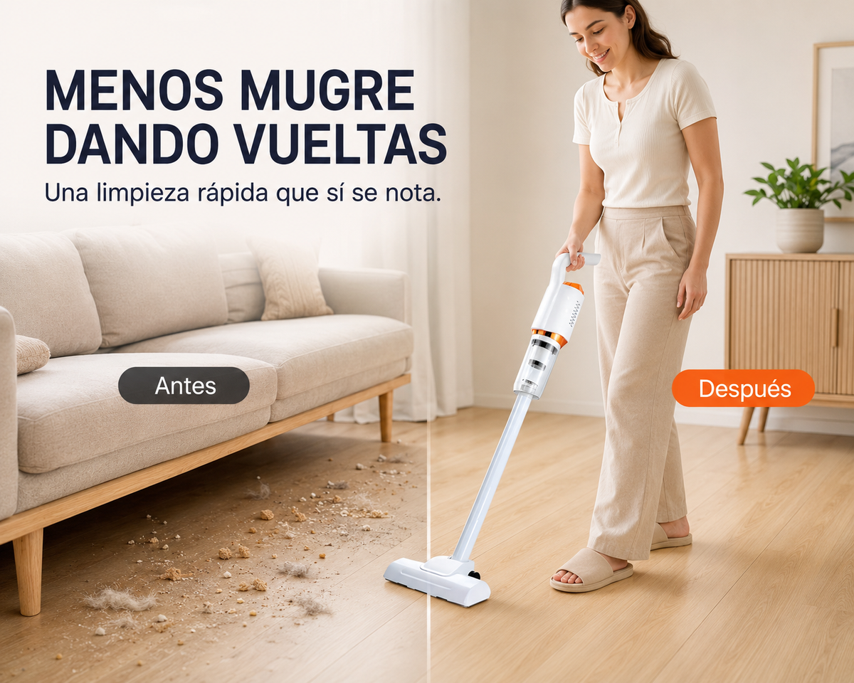 AspiGo™ - Limpieza potente sin cables
