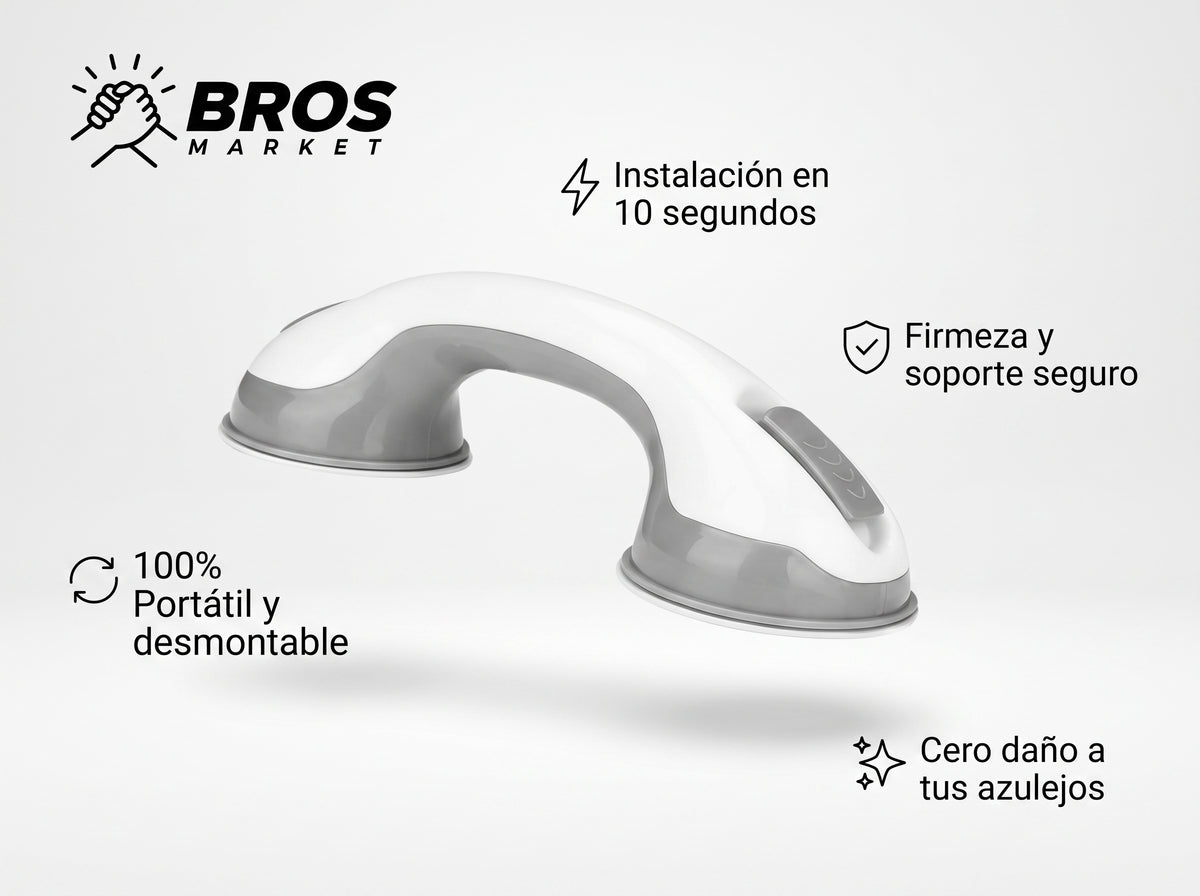 MaxGrip - Estabilidad total en tu ducha diaria