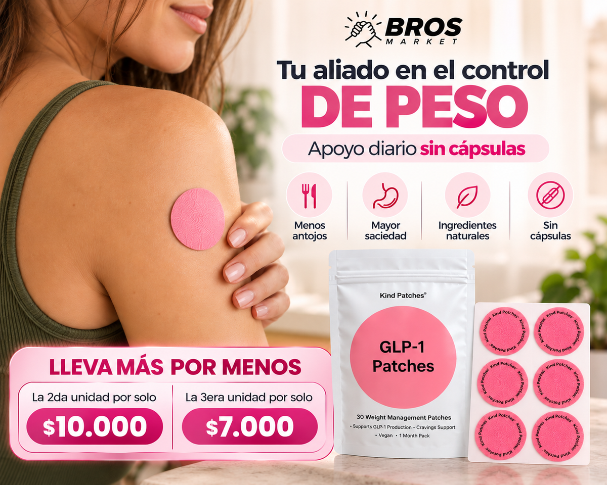NutriPatch Parches GLP-1 Naturales Adelgazante - Bienestar para tu rutina diaria