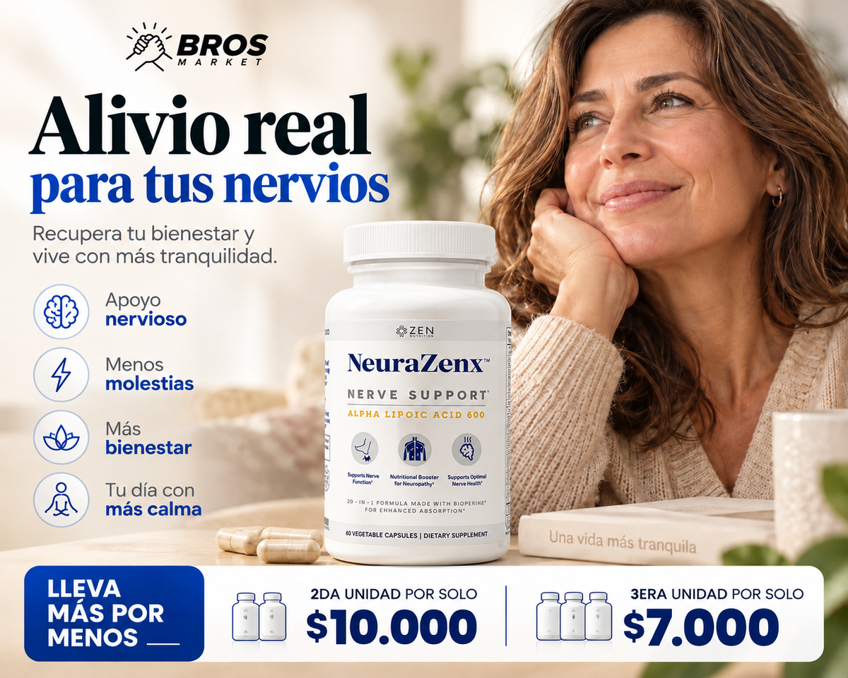 NeuraZenx Soporte para el Sistema Nervioso - Apoyo diario para el bienestar nervioso