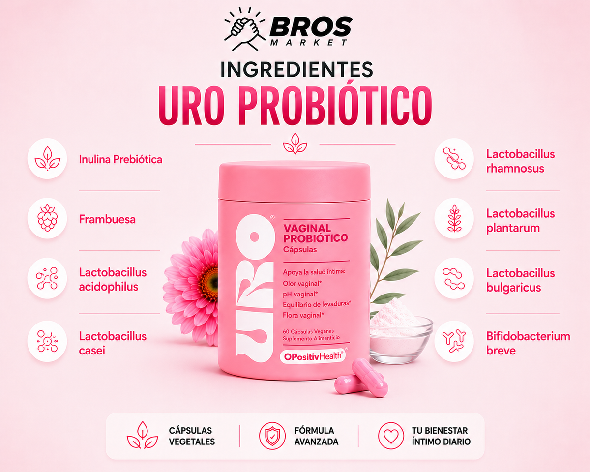 Uro Probiótico Vaginal - Bienestar íntimo cada día