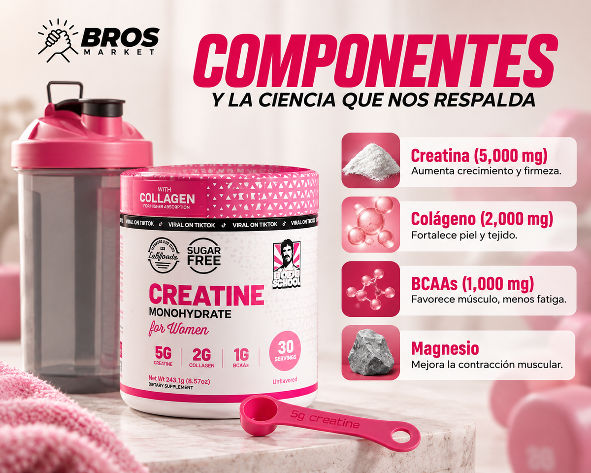 Old School Labs Creatina Monohidratada - Más energía para tu entrenamiento