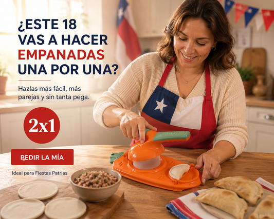 EmpanaFácil™ - Aplana, rellena y sella sin complicarte