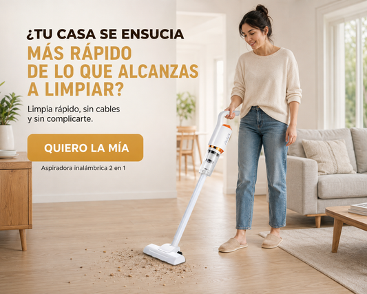 AspiGo™ - Limpieza potente sin cables