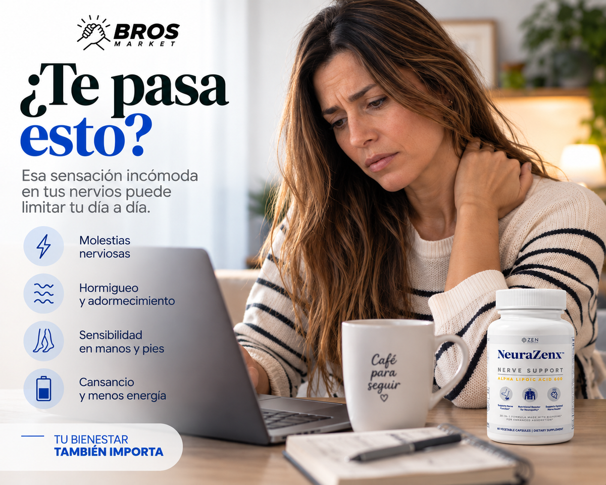 NeuraZenx Soporte para el Sistema Nervioso - Apoyo diario para el bienestar nervioso