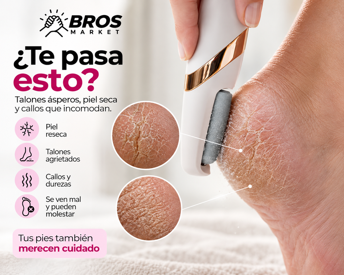 CallusRemover Removedor Callos Eléctrico - Pies suaves en minutos