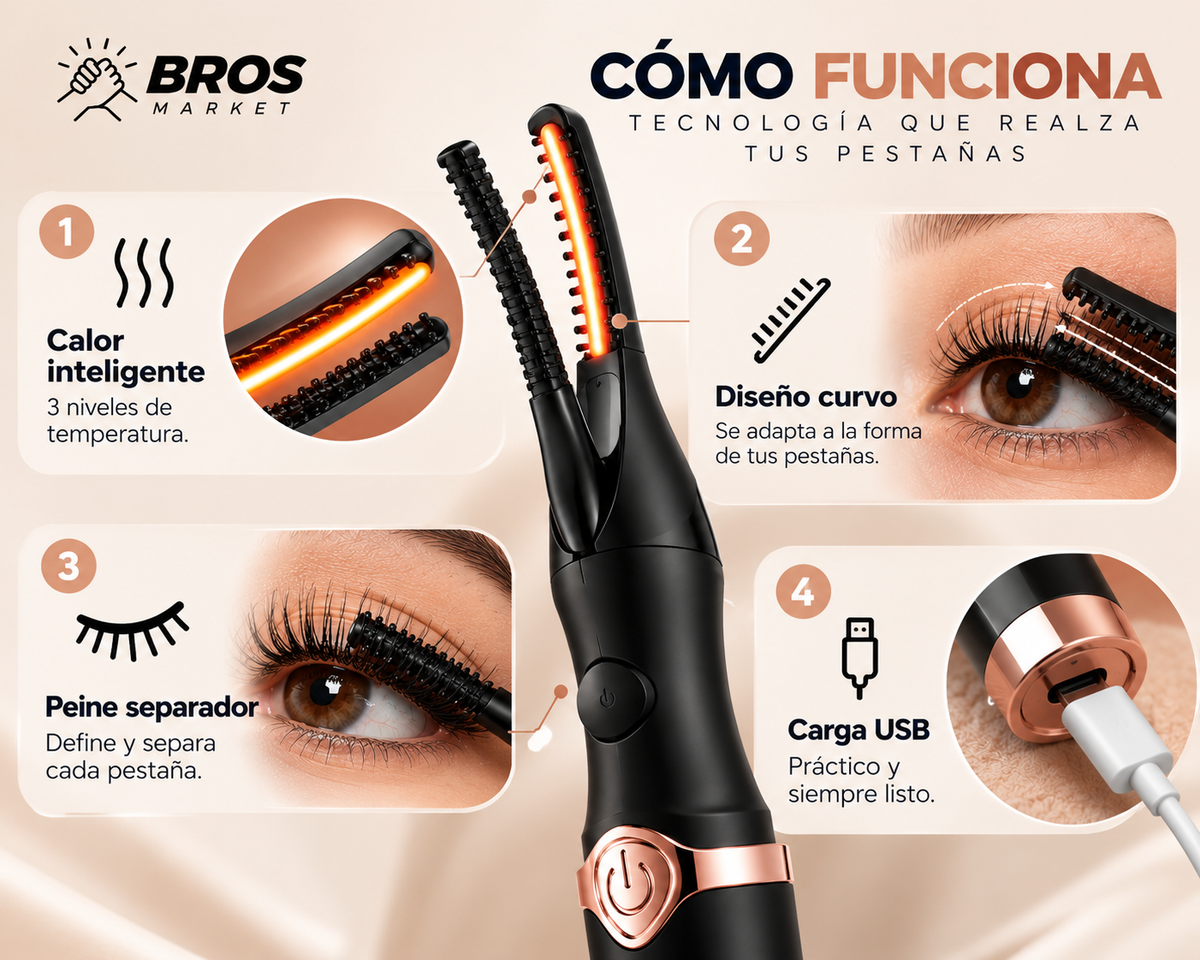 LashLift Rizador de Pestañas - LashLift - Rizos definidos y duraderos