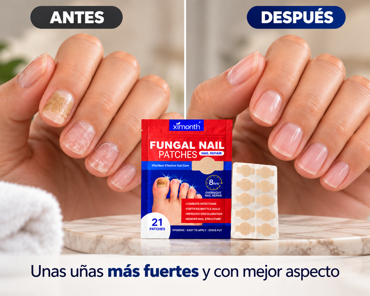 NailRenew Parches Anti Hongos para Uñas - Mejora la apariencia de tus uñas