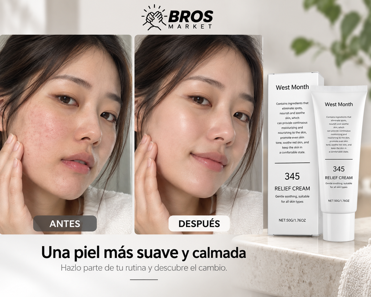345 Relief Crem Reparadora Hidratante - Equilibra y suaviza tu piel